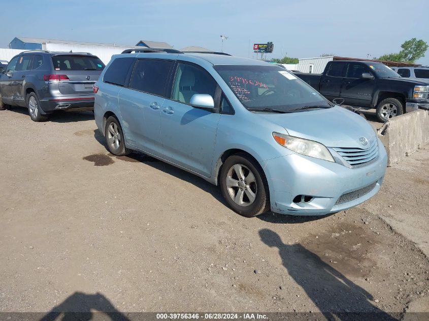 2015 Toyota Sienna Le 8 Passenger VIN: 5TDKK3DC5FS542225 Lot: 39756346