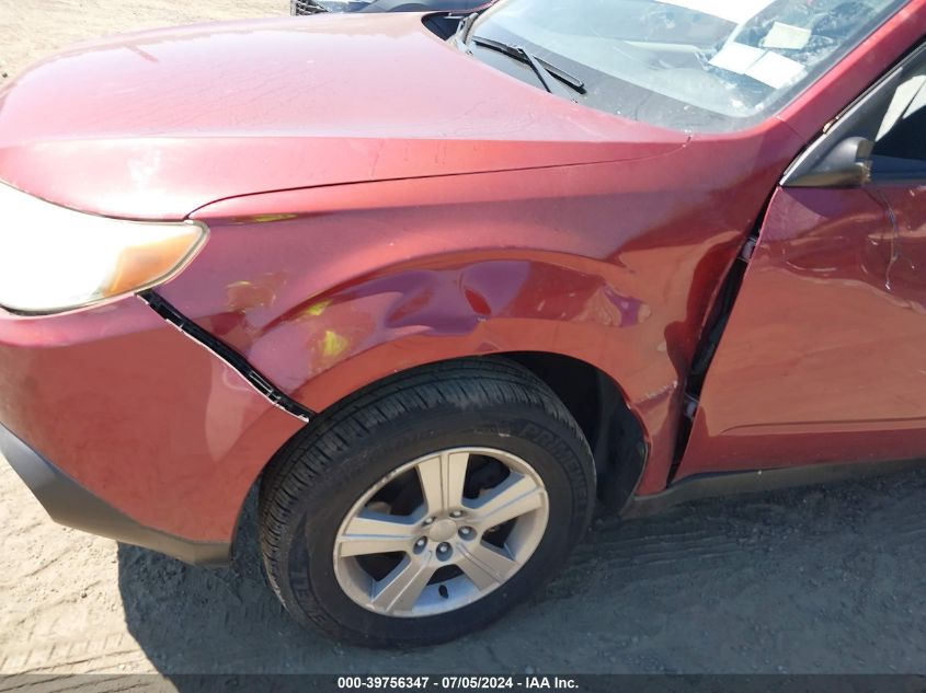 2011 Subaru Forester 2.5X VIN: JF2SHABCXBH734259 Lot: 39756347