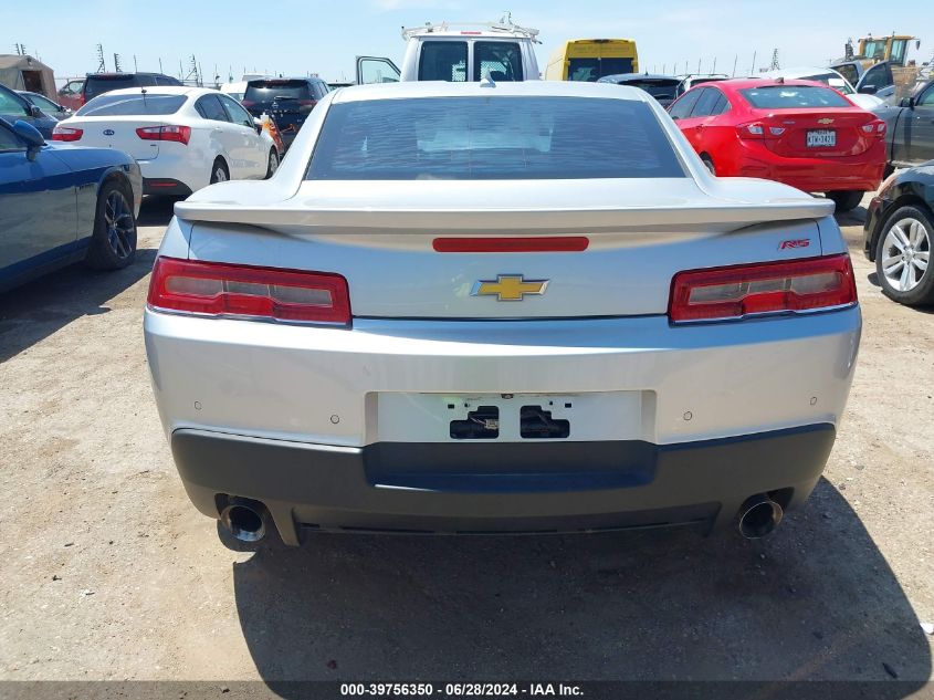 2014 Chevrolet Camaro 2Lt VIN: 2G1FC1E38E9152687 Lot: 39756350