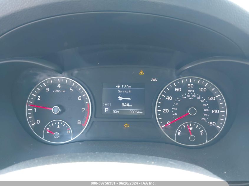 2020 Kia Optima Lx VIN: 5XXGT4L38LG434091 Lot: 39756351