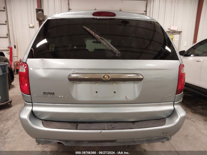 2006 Chrysler Town & Country Lx VIN: 1A4GP44R96B610173 Lot: 39756368