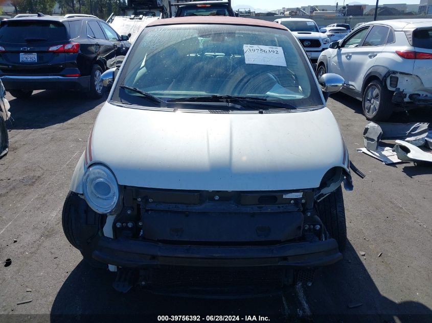 2017 Fiat 500C Lounge VIN: 3C3CFFER4HT697830 Lot: 39756392