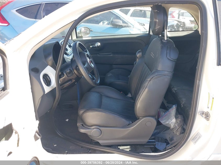 2017 Fiat 500C Lounge VIN: 3C3CFFER4HT697830 Lot: 39756392