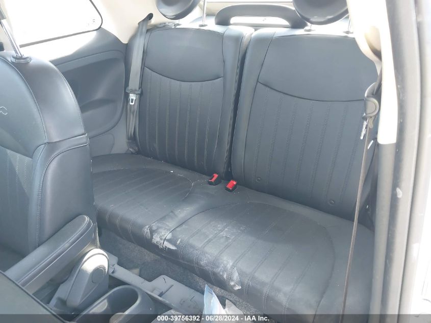 2017 Fiat 500C Lounge VIN: 3C3CFFER4HT697830 Lot: 39756392