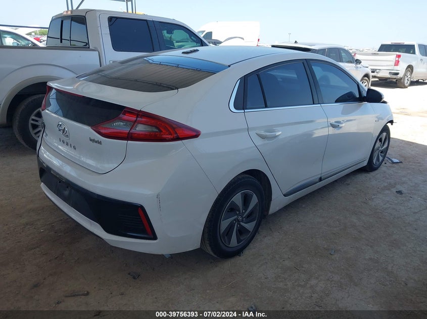 2017 Hyundai Ioniq Hybrid Sel VIN: KMHC75LC3HU048104 Lot: 39756393