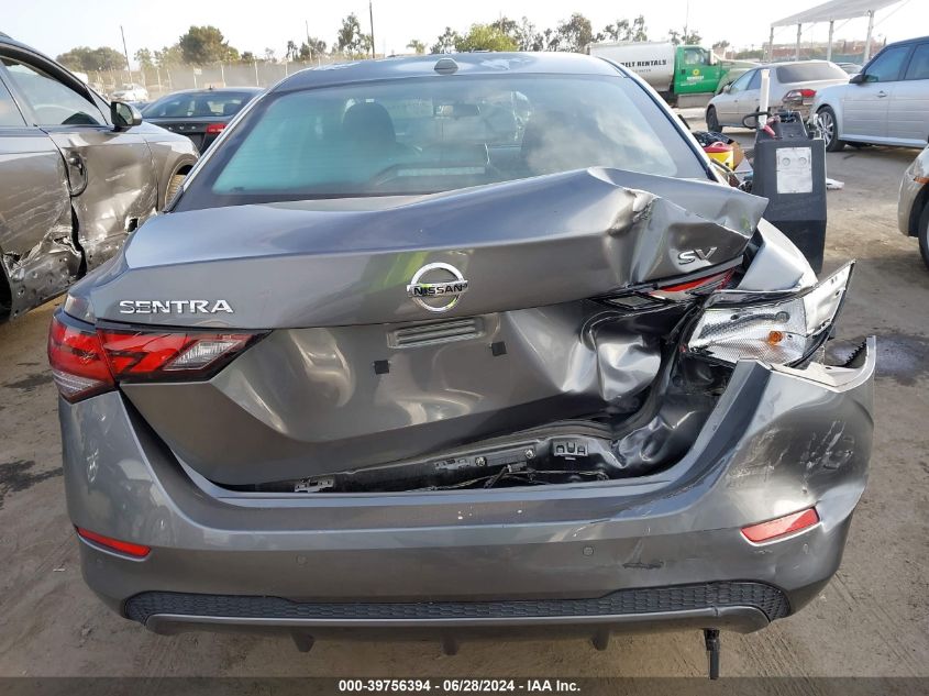 2022 Nissan Sentra Sv Xtronic Cvt VIN: 3N1AB8CV1NY241523 Lot: 39756394