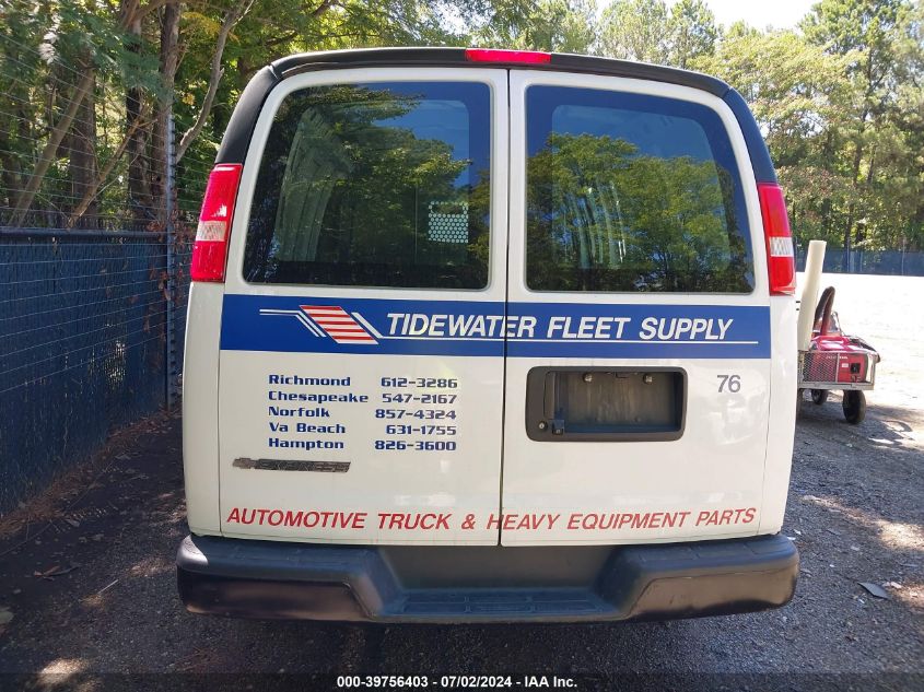 2017 Chevrolet Express 2500 Work Van VIN: 1GCWGAFF0H1345039 Lot: 39756403