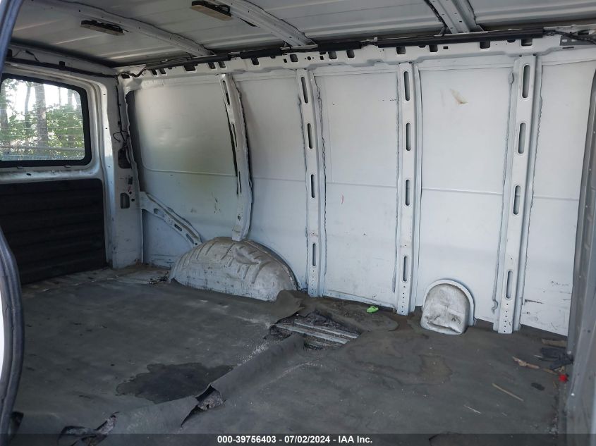 2017 Chevrolet Express 2500 Work Van VIN: 1GCWGAFF0H1345039 Lot: 39756403