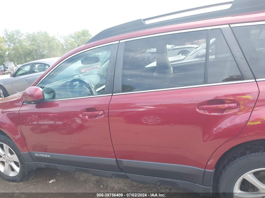 2014 SUBARU OUTBACK 2.5I PREMIUM - 4S4BRCCC1E3218763