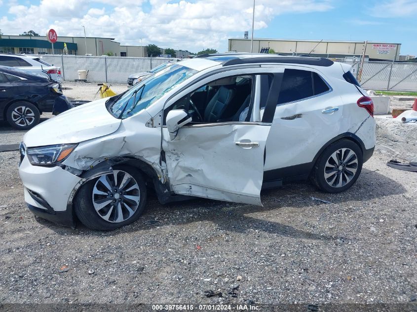 2019 Buick Encore Fwd Essence VIN: KL4CJCSM5KB782552 Lot: 39756415