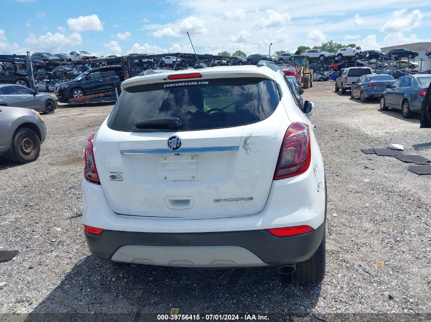 2019 Buick Encore Fwd Essence VIN: KL4CJCSM5KB782552 Lot: 39756415