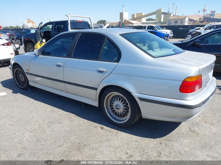 2000 BMW 528I VIN: WBADM5344YBY19706 Lot: 39756428