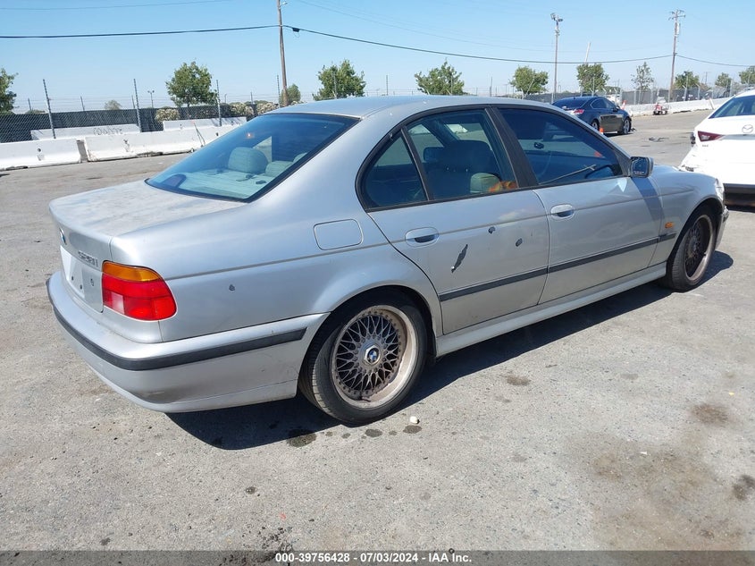 2000 BMW 528I VIN: WBADM5344YBY19706 Lot: 39756428