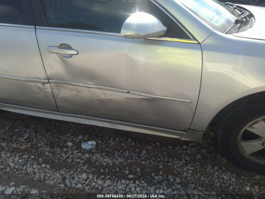 2011 Chevrolet Impala Lt VIN: 2G1WG5EK3B1286021 Lot: 39756430