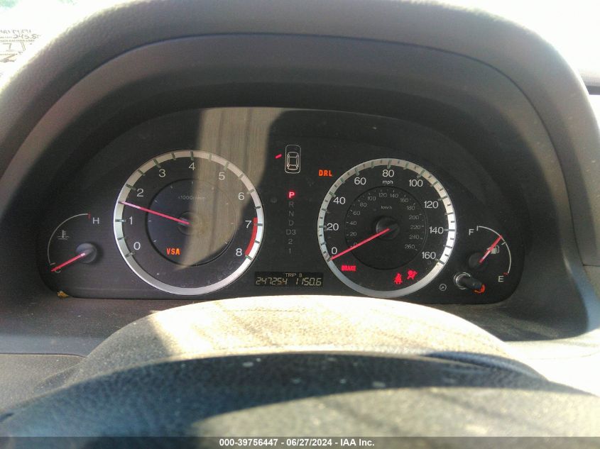 2009 Honda Accord Lxp VIN: 1HGCP26429A179391 Lot: 39756447