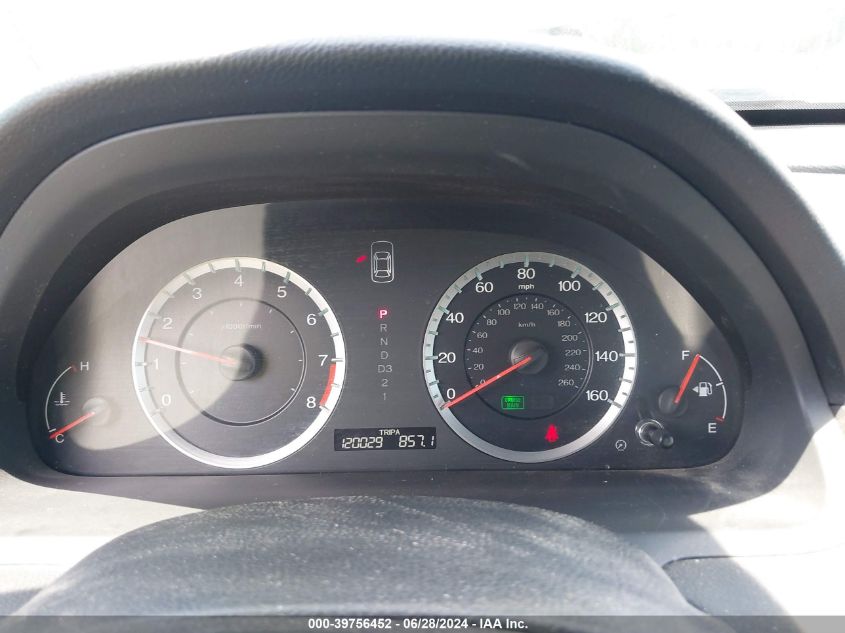 2010 Honda Accord 2.4 Ex-L VIN: 1HGCP2F81AA154490 Lot: 39756452