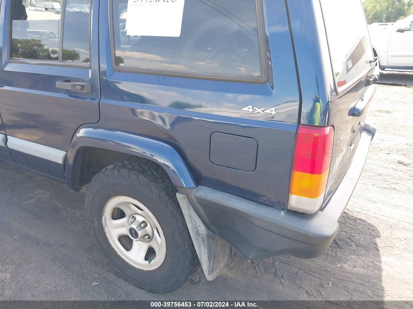 2001 Jeep Cherokee Sport VIN: 1J4FF48S71L512578 Lot: 39756453