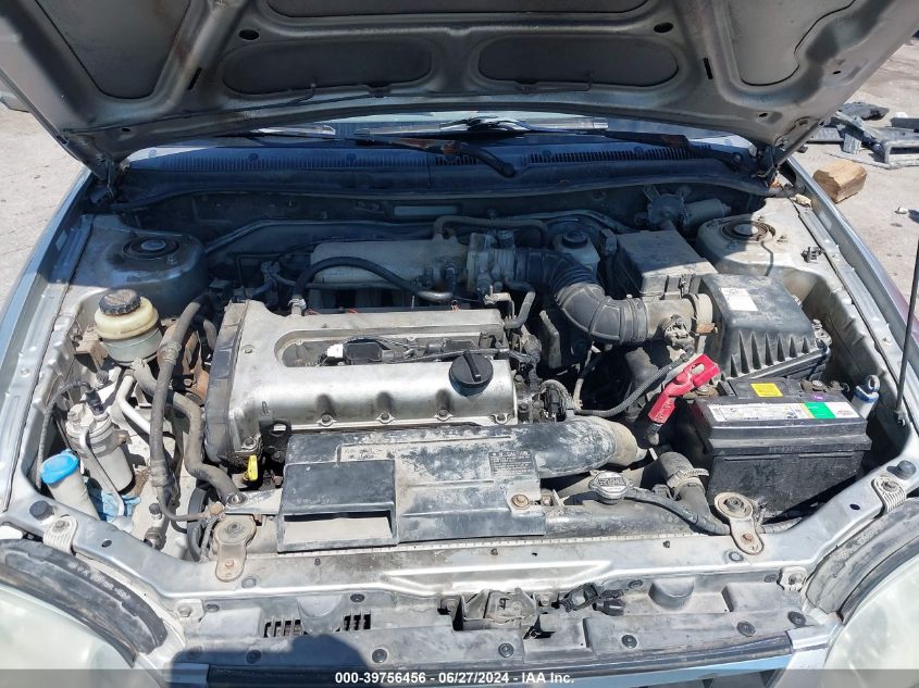 2002 Kia Spectra Ls VIN: KNAFB121025118049 Lot: 39756456