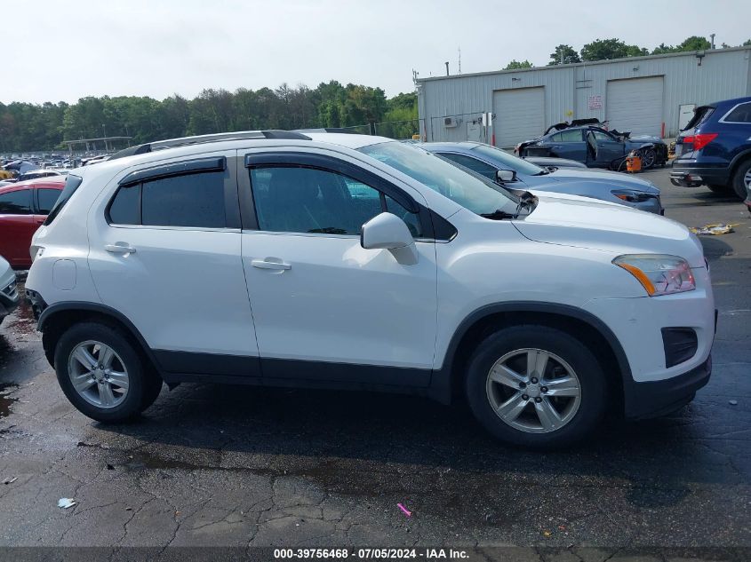 2015 Chevrolet Trax Lt VIN: 3GNCJLSB2FL252166 Lot: 39756468