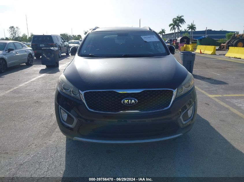 2016 Kia Sorento 3.3L Ex VIN: 5XYPH4A50GG133189 Lot: 39756470
