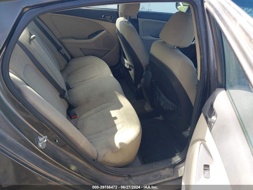 2011 Kia Optima Lx VIN: KNAGM4A7XB5124737 Lot: 39756472