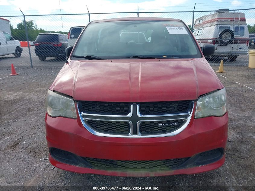 2012 Dodge Grand Caravan Se/Avp VIN: 2C4RDGBG6CR183560 Lot: 39756477