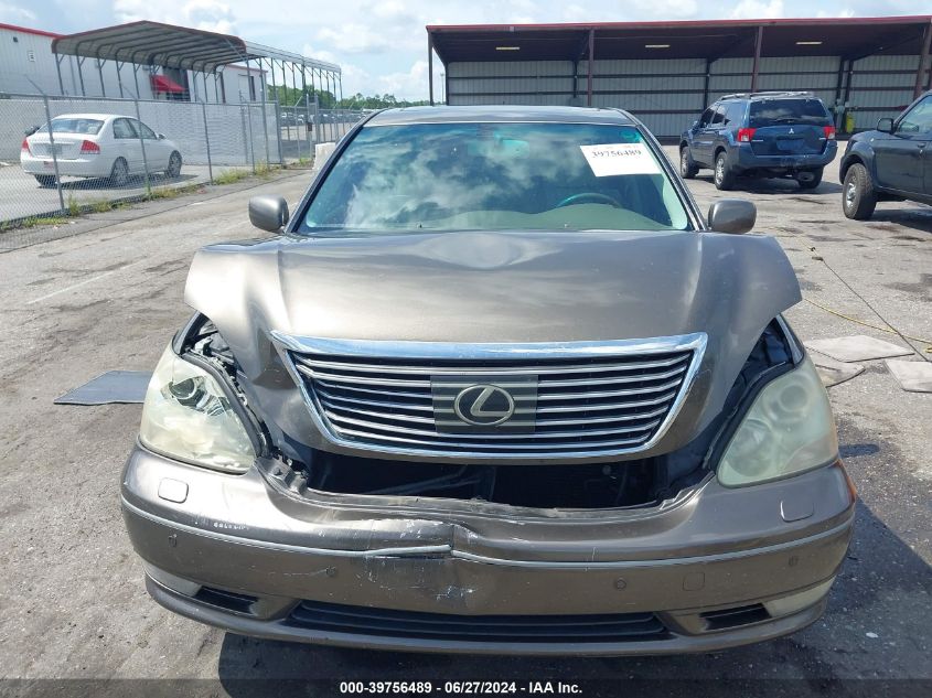 2005 Lexus Ls 430 430 VIN: JTHBN36F455008019 Lot: 39756489