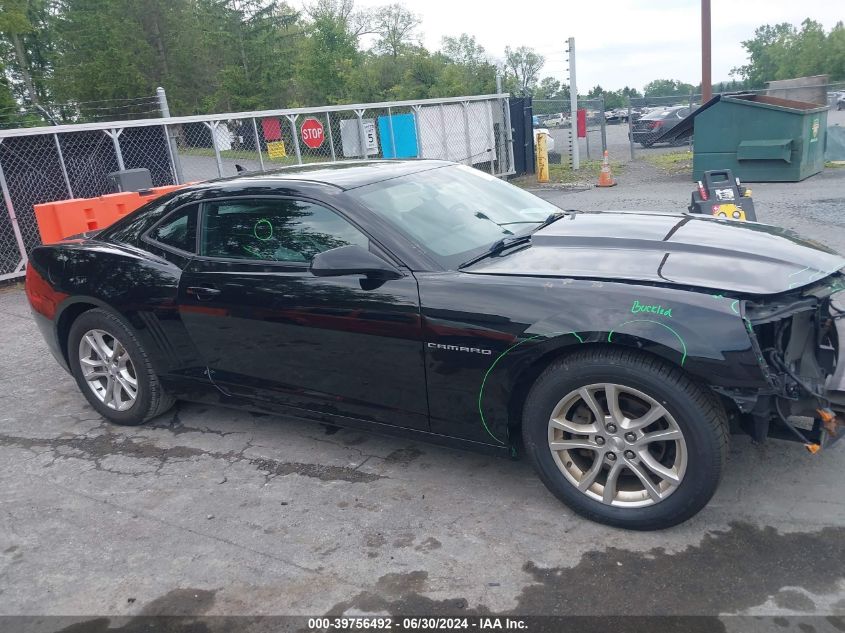 2014 Chevrolet Camaro 1Lt VIN: 2G1FB1E32E9295072 Lot: 39756492