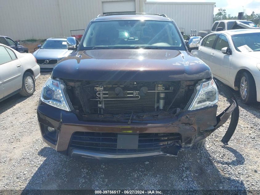 2019 Nissan Armada Sl VIN: JN8AY2ND0KX008649 Lot: 39756517