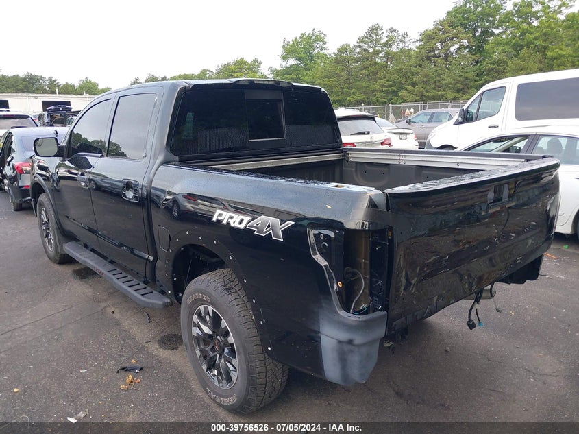 2021 Nissan Titan Pro-4X 4X4 VIN: 1N6AA1ED0MN528372 Lot: 39756526