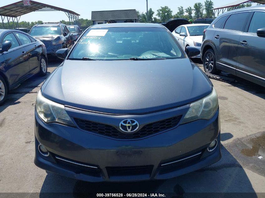 2012 Toyota Camry Se VIN: 4T1BF1FK3CU149274 Lot: 39756528