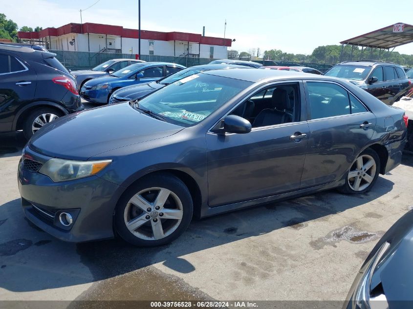 2012 Toyota Camry Se VIN: 4T1BF1FK3CU149274 Lot: 39756528