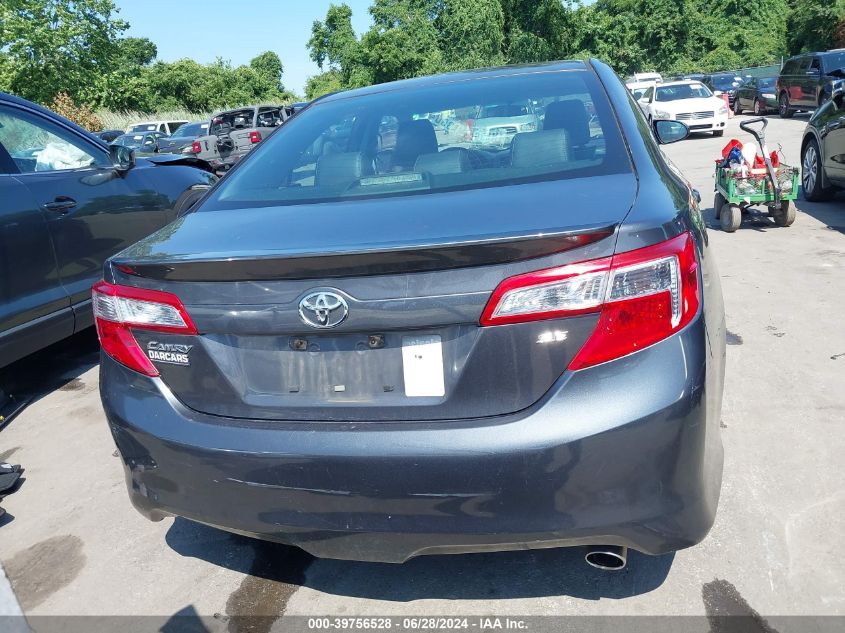 2012 Toyota Camry Se VIN: 4T1BF1FK3CU149274 Lot: 39756528