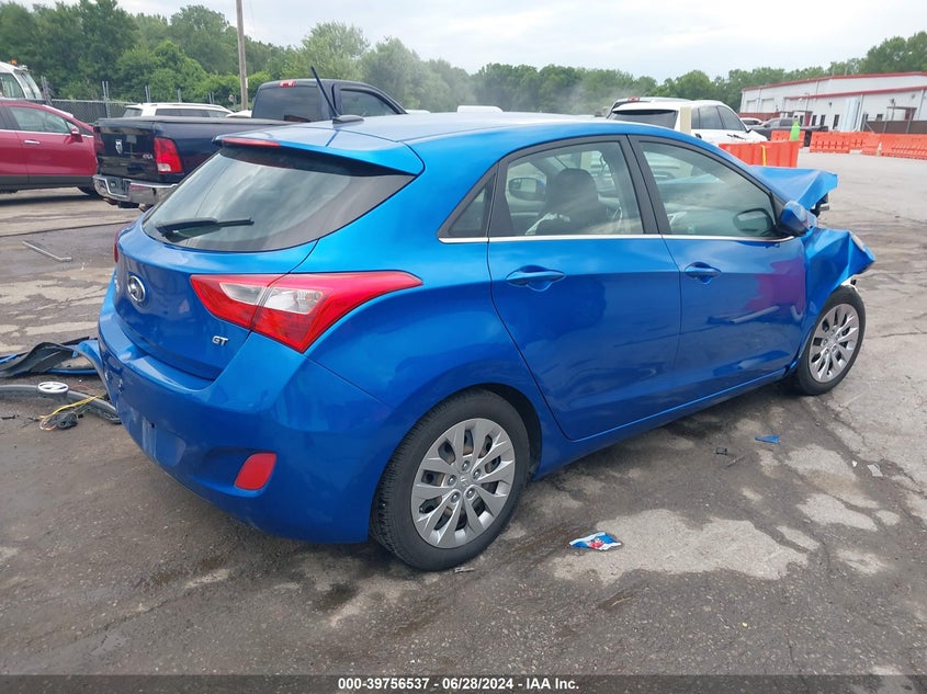 VIN KMHD35LH8HU376291 2017 HYUNDAI ELANTRA GT