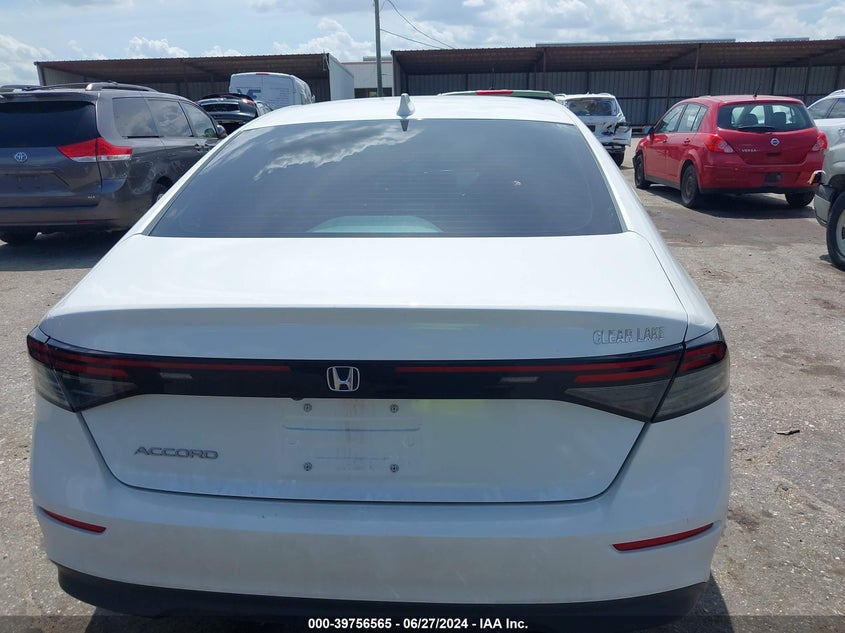 2023 HONDA ACCORD EX VIN: 1HGCY1F36PA009417