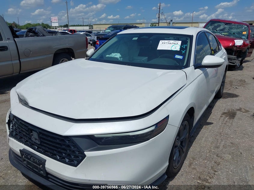 2023 HONDA ACCORD EX VIN: 1HGCY1F36PA009417