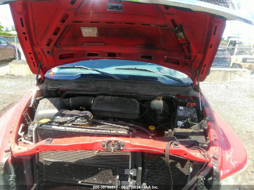 2002 Dodge Ram 1500 St VIN: 3D7HA18N52G189383 Lot: 39756577