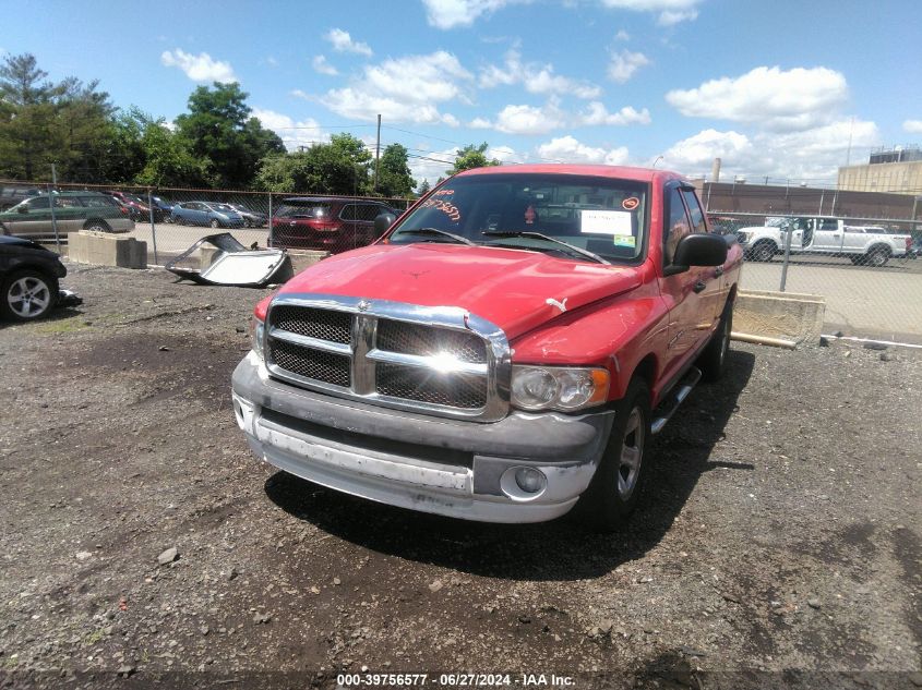 2002 Dodge Ram 1500 St VIN: 3D7HA18N52G189383 Lot: 39756577