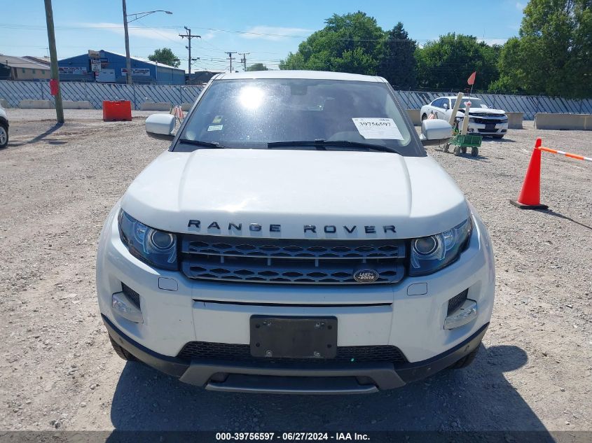 2013 Land Rover Range Rover Evoque Pure VIN: SALVR2BG2DH848124 Lot: 39756597