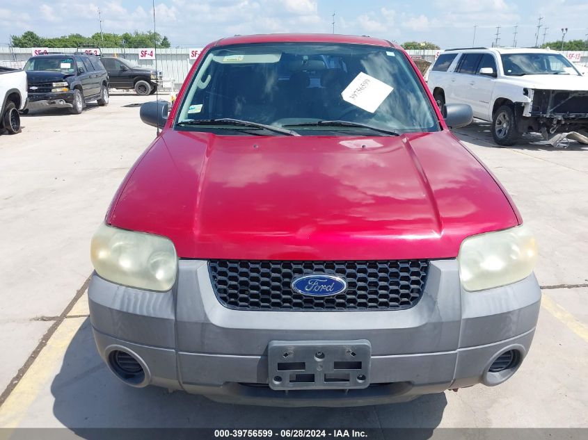 2006 Ford Escape Xls/Xls Manual VIN: 1FMYU02Z56KC81806 Lot: 39756599