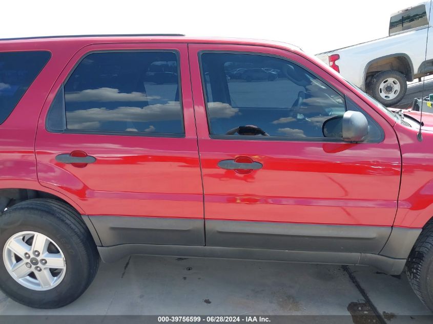 2006 Ford Escape Xls/Xls Manual VIN: 1FMYU02Z56KC81806 Lot: 39756599