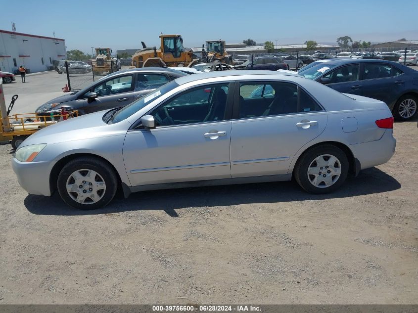 2005 Honda Accord 2.4 Lx VIN: 1HGCM56425A105330 Lot: 39756600