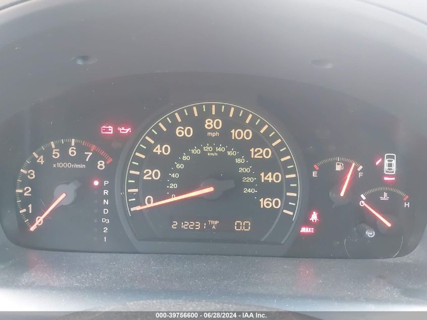 2005 Honda Accord 2.4 Lx VIN: 1HGCM56425A105330 Lot: 39756600