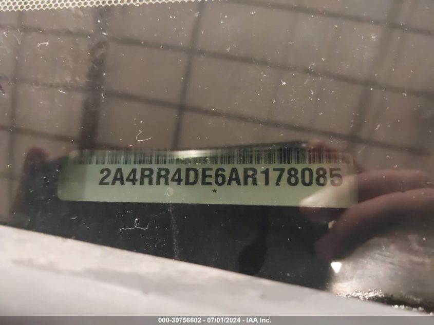2010 Chrysler Town & Country Lx VIN: 2A4RR4DE6AR178085 Lot: 39756602