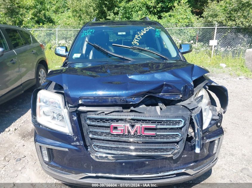 2017 GMC Terrain Slt VIN: 2GKFLUEK4H6120538 Lot: 39756604
