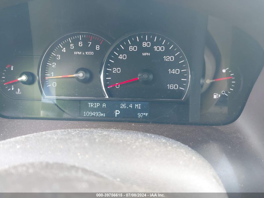 2007 Cadillac Srx V6 VIN: 1GYEE637070173993 Lot: 39756615