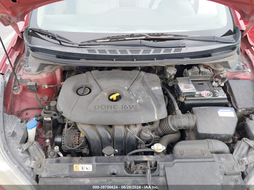 2012 Hyundai Elantra Gls (Ulsan Plant) VIN: KMH4AE7CU4Q7776 Lot: 39756624