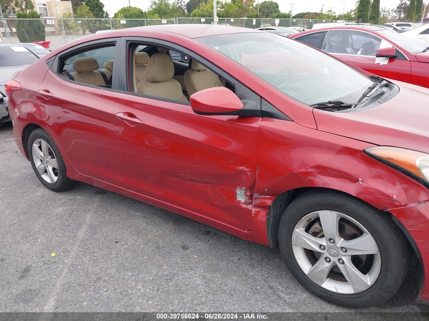 2012 Hyundai Elantra Gls (Ulsan Plant) VIN: KMH4AE7CU4Q7776 Lot: 39756624