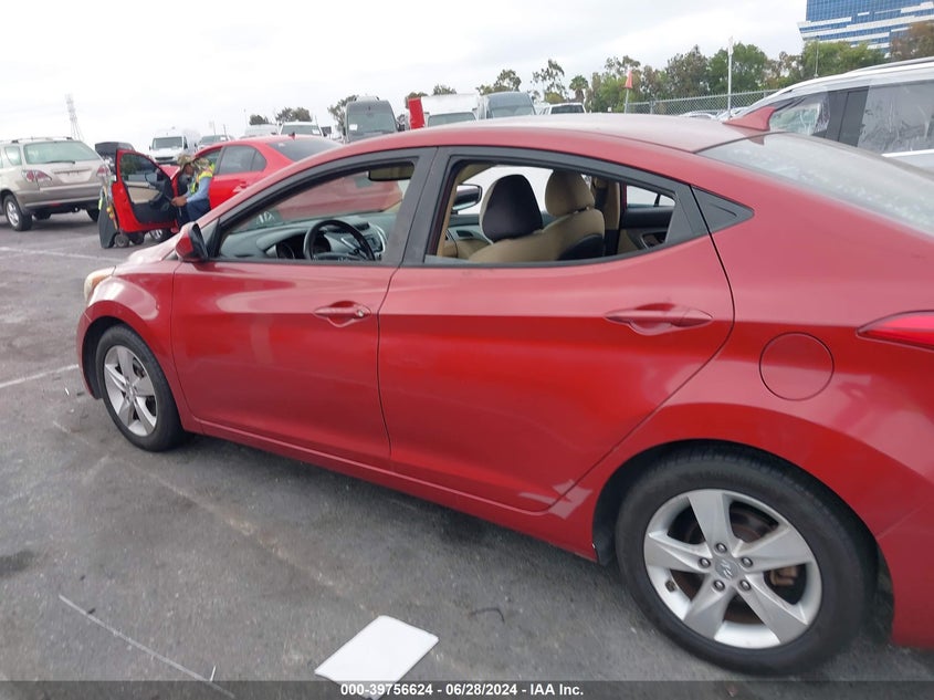 2012 Hyundai Elantra Gls (Ulsan Plant) VIN: KMH4AE7CU4Q7776 Lot: 39756624