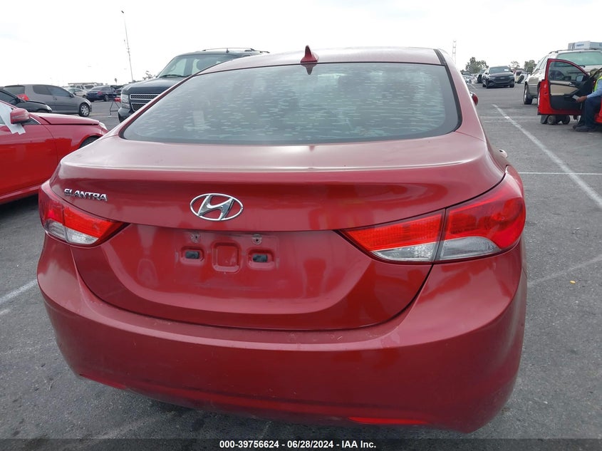 2012 Hyundai Elantra Gls (Ulsan Plant) VIN: KMH4AE7CU4Q7776 Lot: 39756624